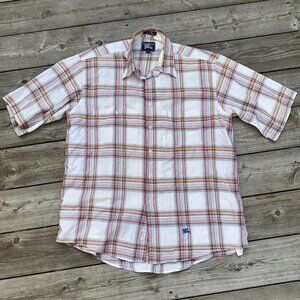 Vintage Burberrys Prorsum Striped Button Up Shirt Large
